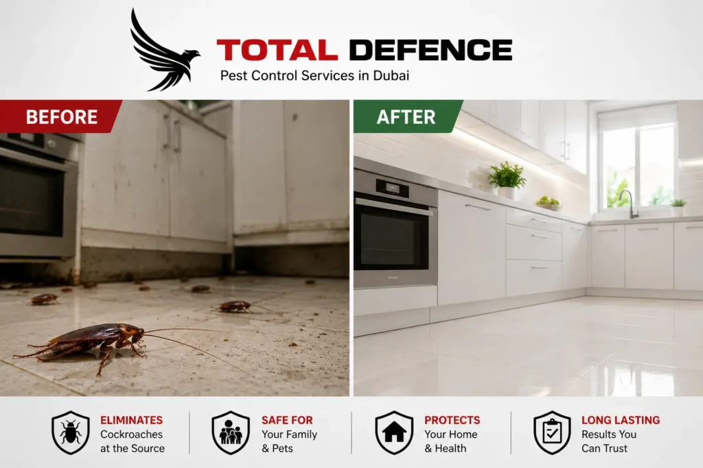 pest control before and after