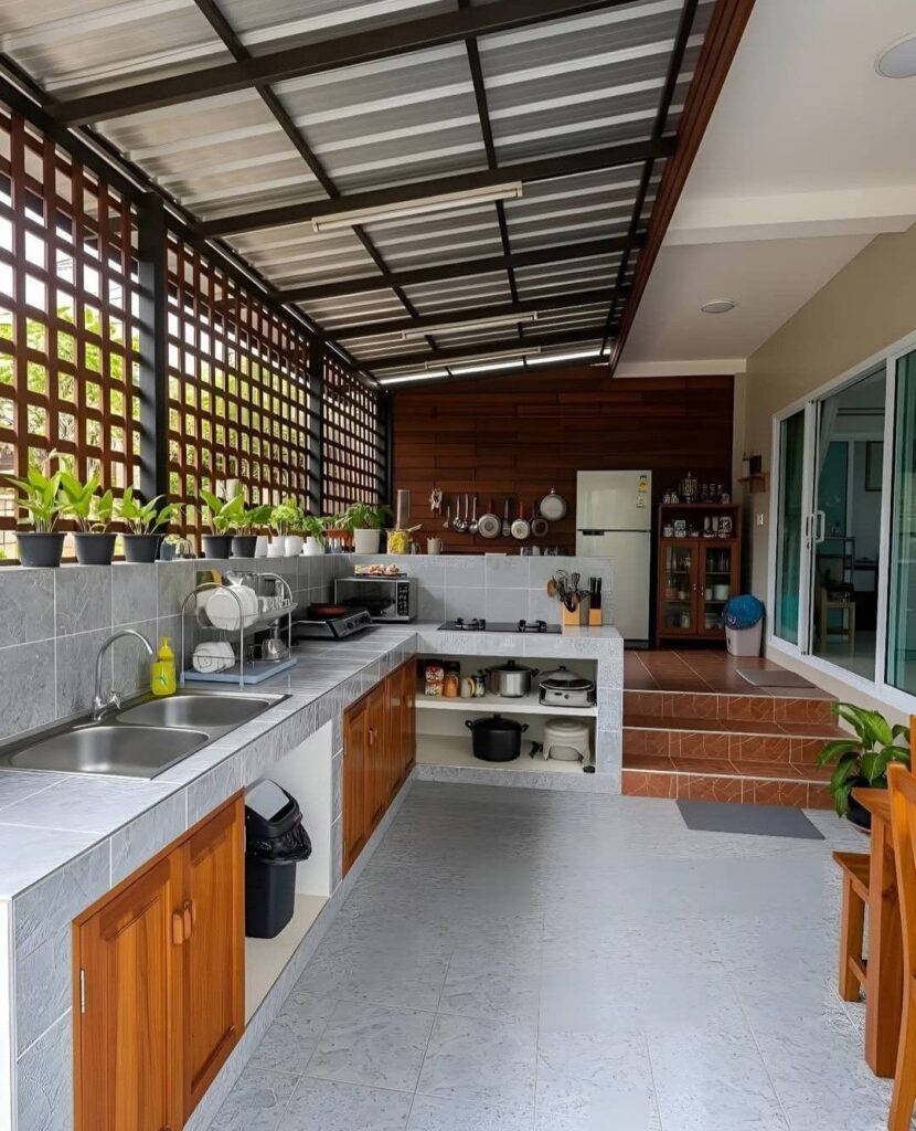 interior of dubai kitchen