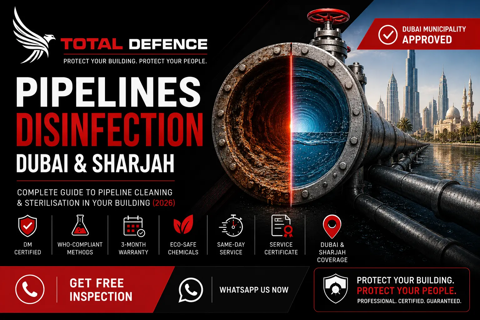 pipeline disinfection