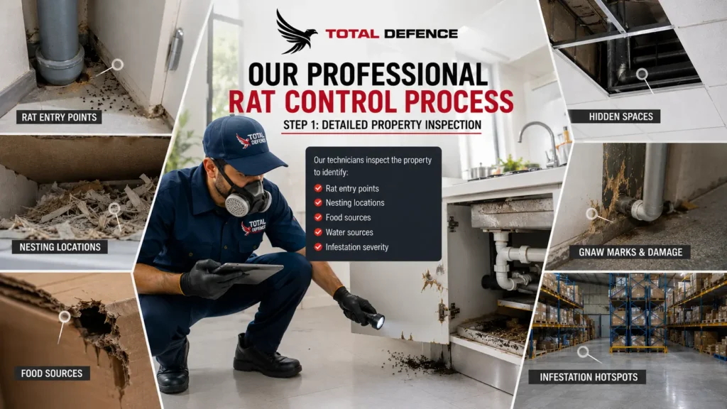 Rat professional inspection by Total Defence